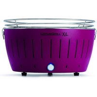 photo LotusGrill - Portable XL Charcoal Barbecue with USB Cable - Purple + 2 Kg Natural Coal 2
